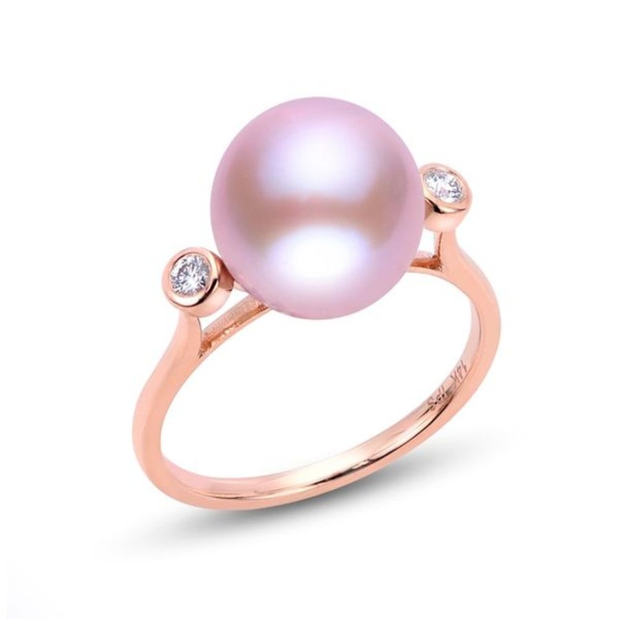 Pearl Jewelry Imperial Pearls | 14Kt Rose Gold Freshwater Pearl Ring