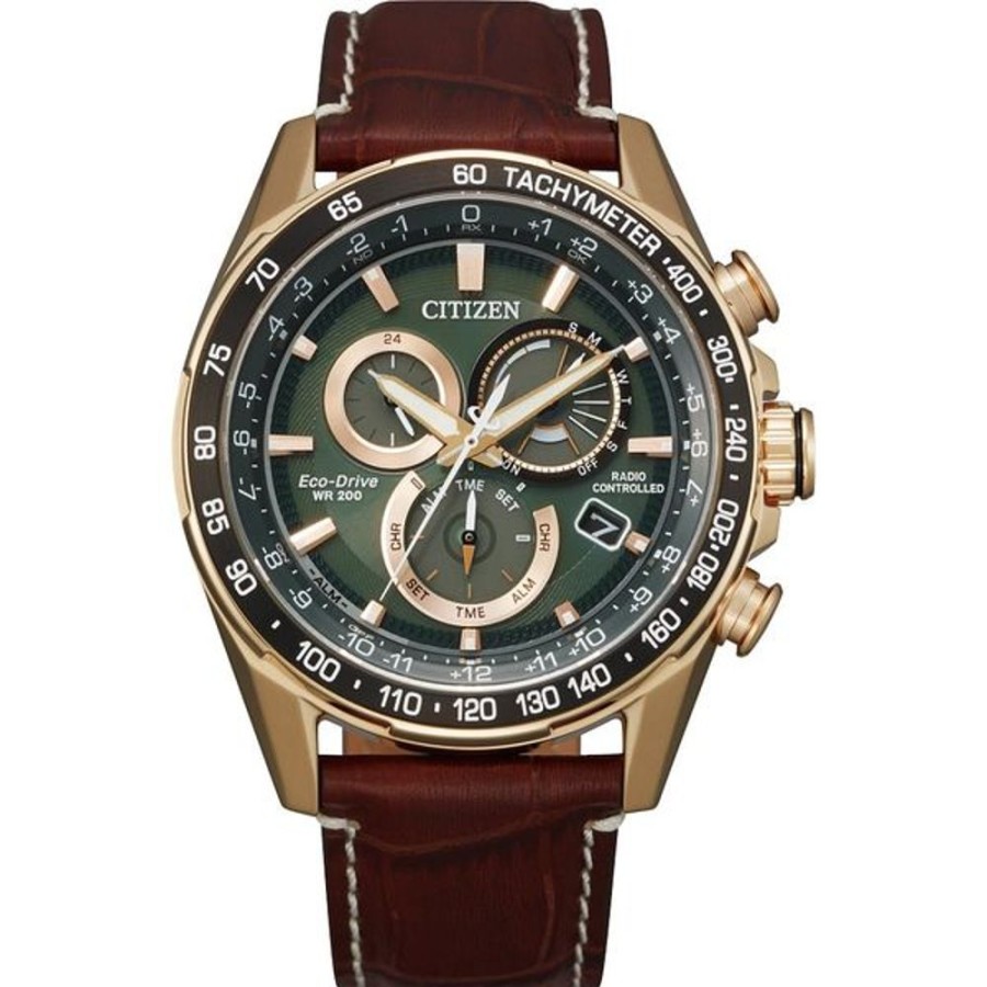 Watches Citizen | Citizen Eco-Drive Sport Luxury Pcat Mens Stainless Steel