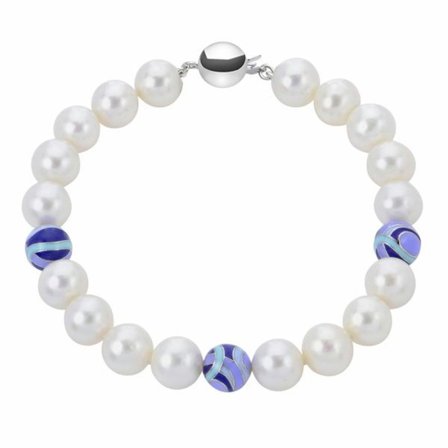 Pearl Jewelry Imperial Pearls | Sterling Silver Freshwater Pearl Bracelet