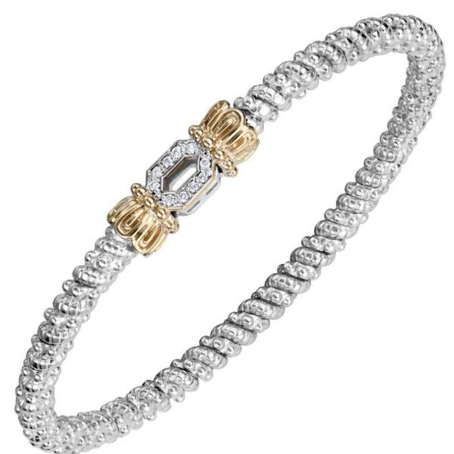 More Jewelry Vahan | Vahan - 14K Gold And Sterling Silver Diamond Bracelet