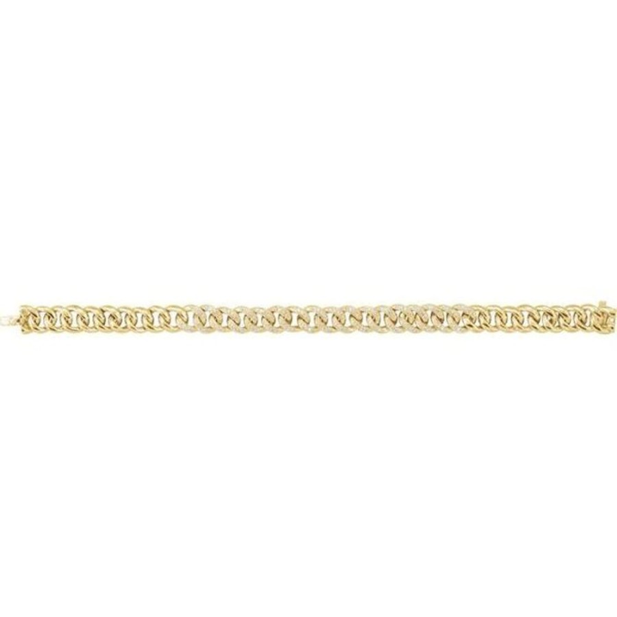 Diamond Jewelry Stuller | Accented Curb Bracelet