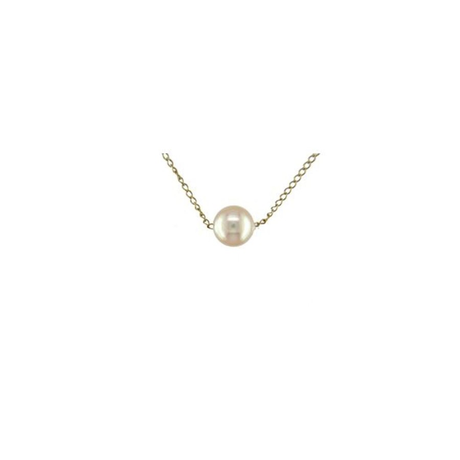 Pearl Jewelry Imperial Pearls | 14Kt Yellow Gold Akoya Pearl Necklace