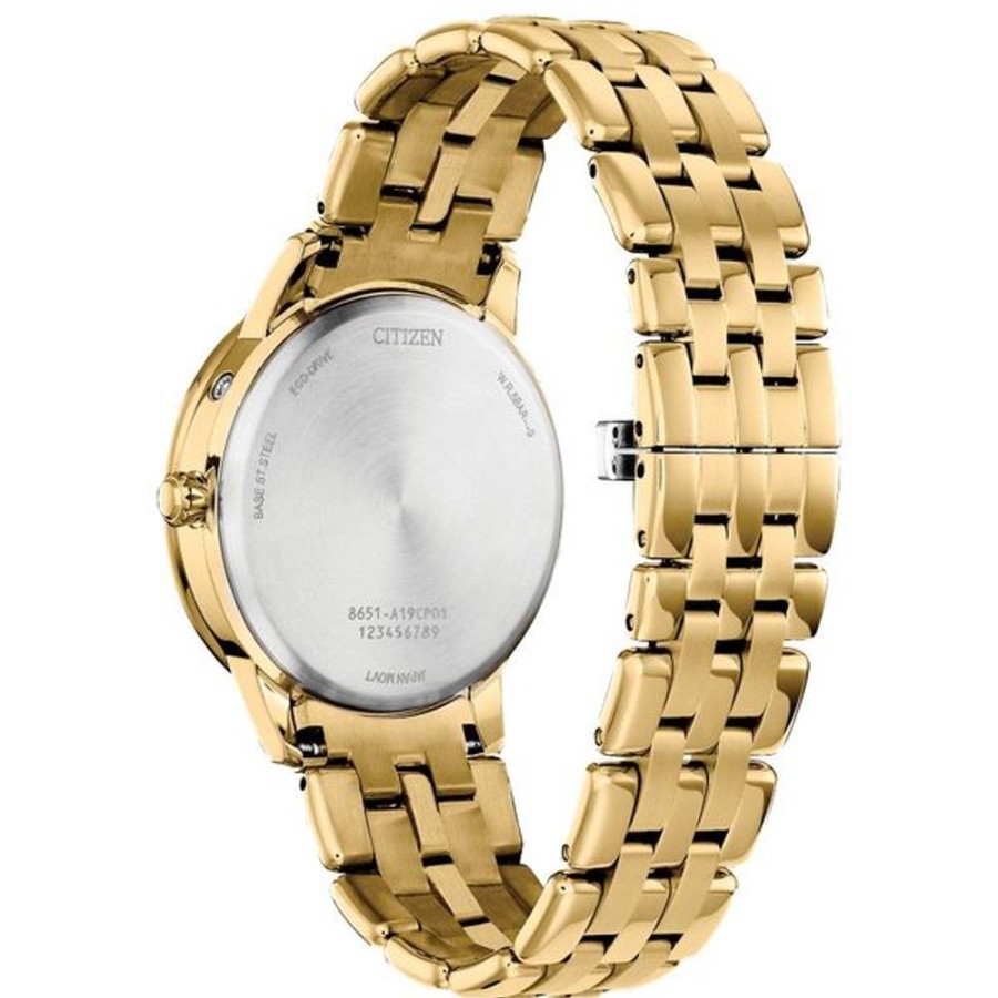 Watches Citizen | Citizen Eco-Drive Dress/Classic Eco Calendrier Ladies Stainless Steel