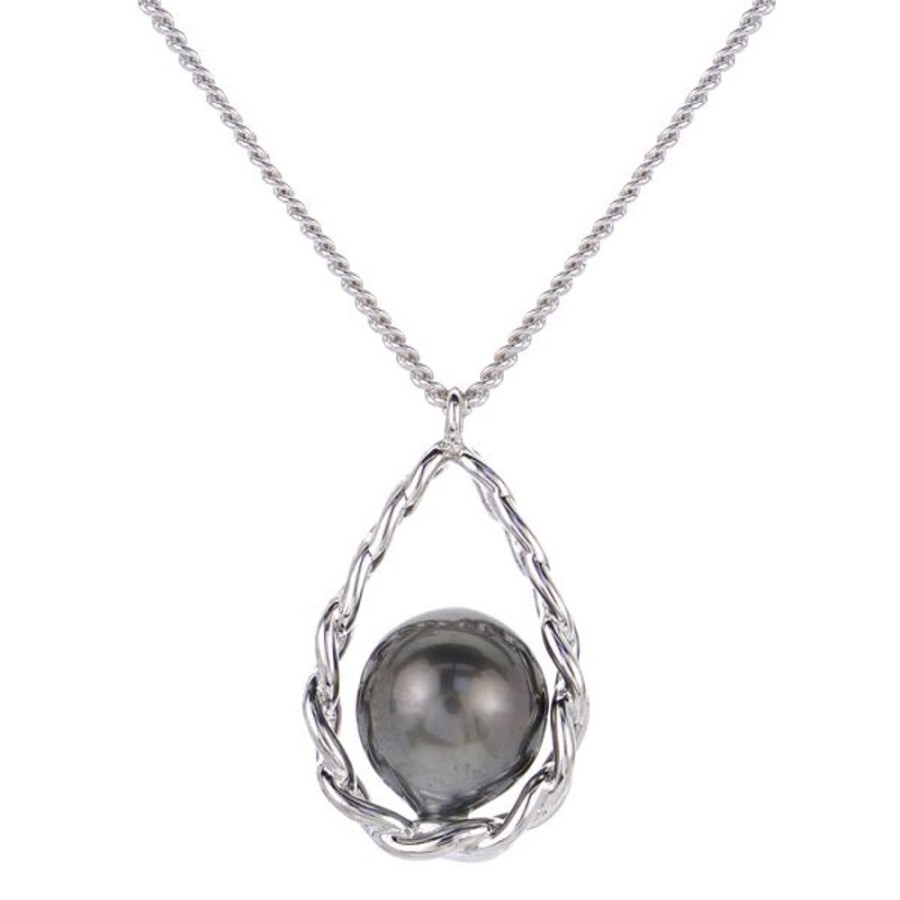 Pearl Jewelry Imperial Pearls | Sterling Silver Tahitian Pearl Necklace