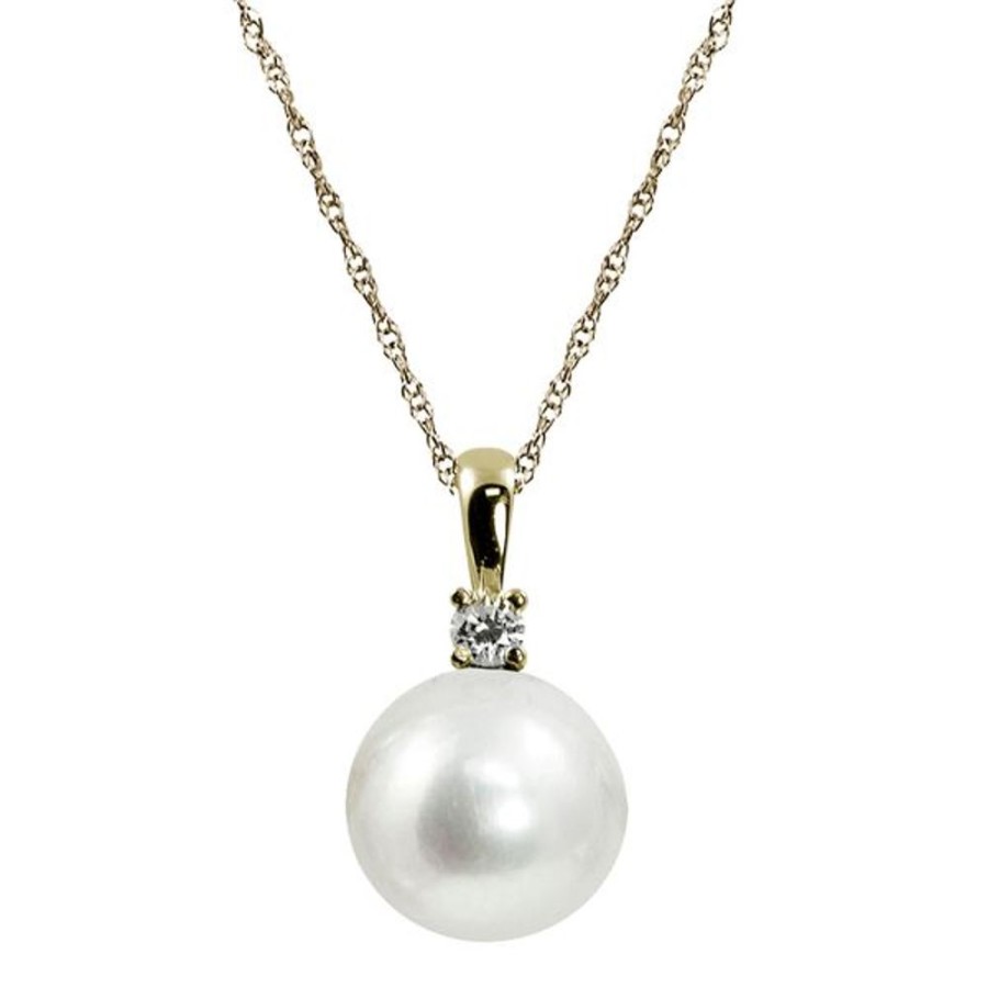 Pearl Jewelry Imperial Pearls | 14Kt Yellow Gold Freshwater Pearl Pendant