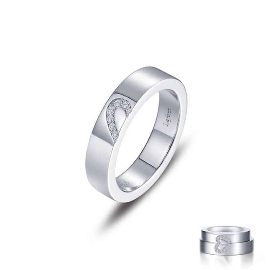 Silver Jewelry Lafonn | Modern Couple-Love Ring