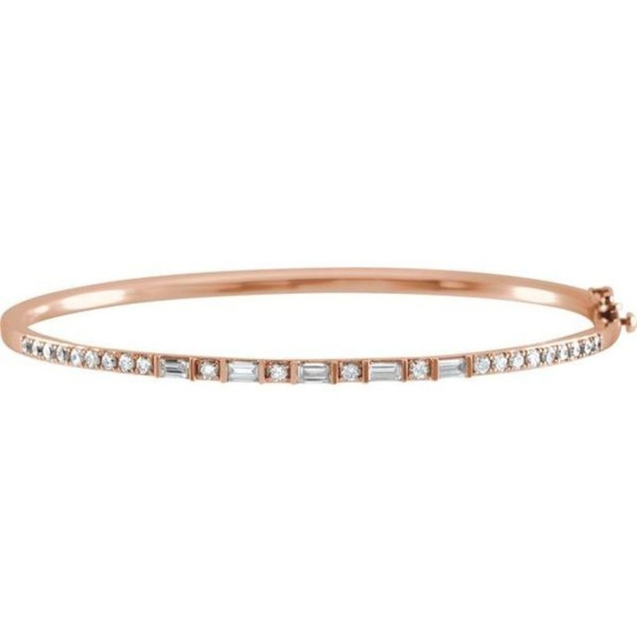 Diamond Jewelry Stuller | Accented Bangle Bracelet