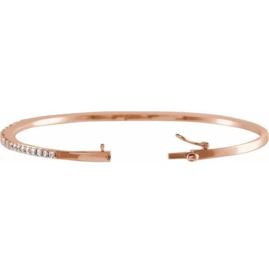 Diamond Jewelry Stuller | Accented Bangle Bracelet