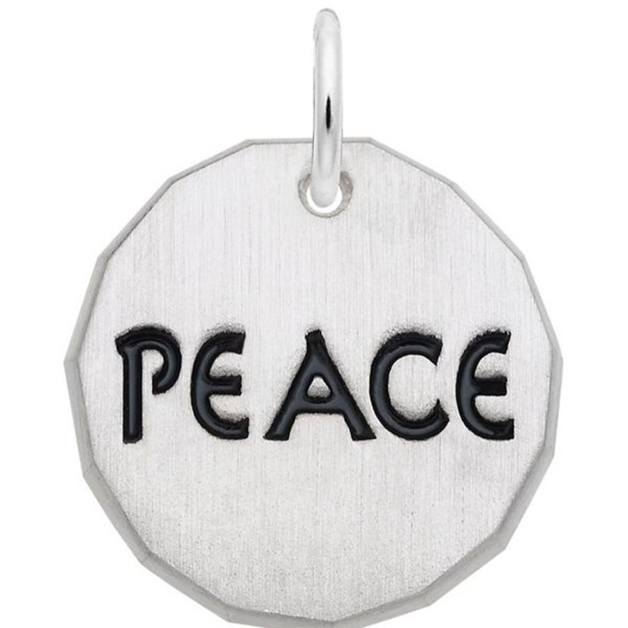 More Jewelry Rembrandt Charms | Peace Charm Tag