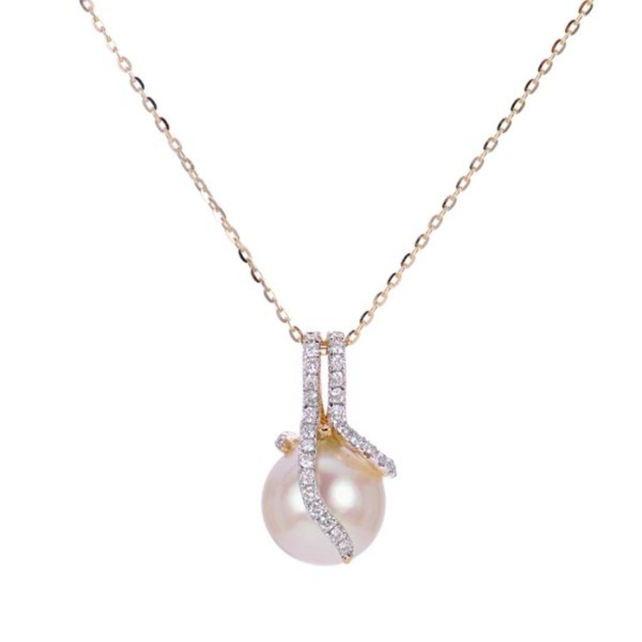 Pearl Jewelry Imperial Pearls | 14Kt Yellow Gold Freshwater Pearl Pendant