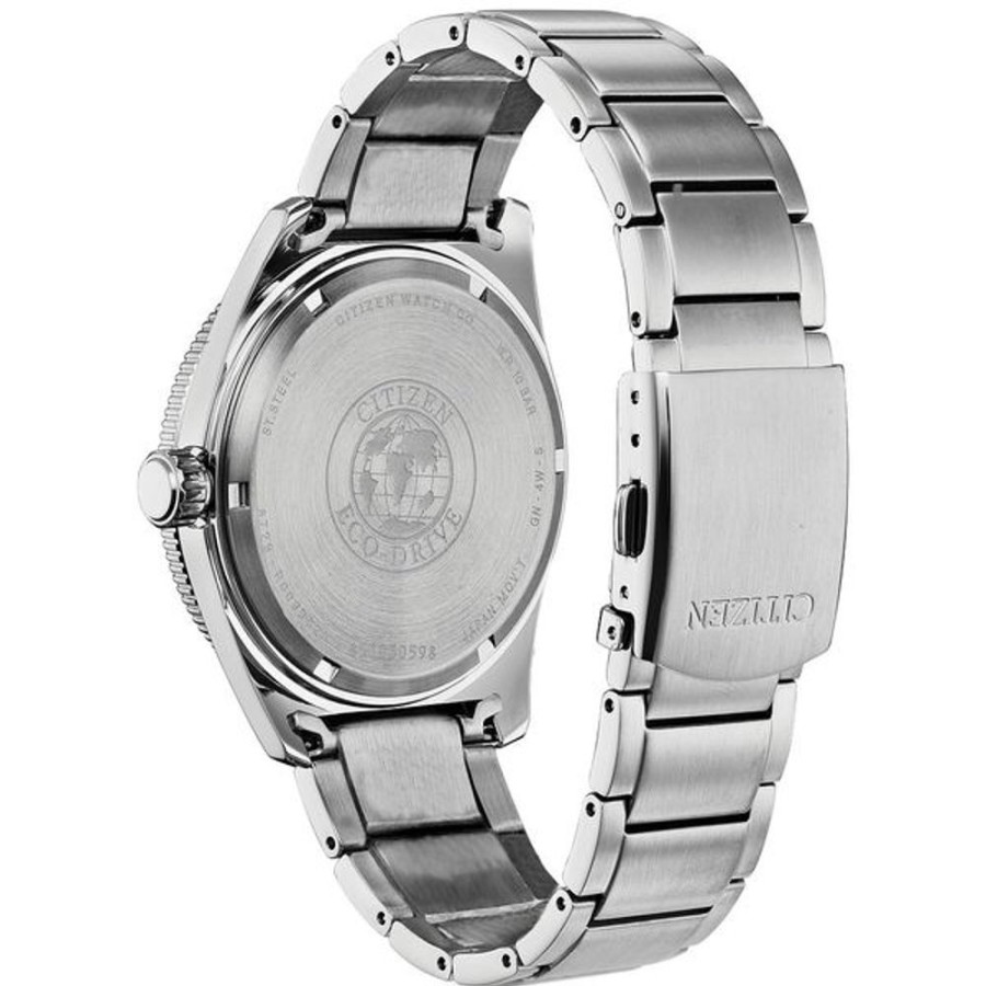 Watches Citizen | Citizen Eco-Drive Weekender Brycen Mens Stainless Steel