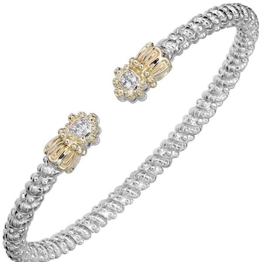 More Jewelry Vahan | Vahan - 14K Gold And Sterling Silver Diamond Bracelet