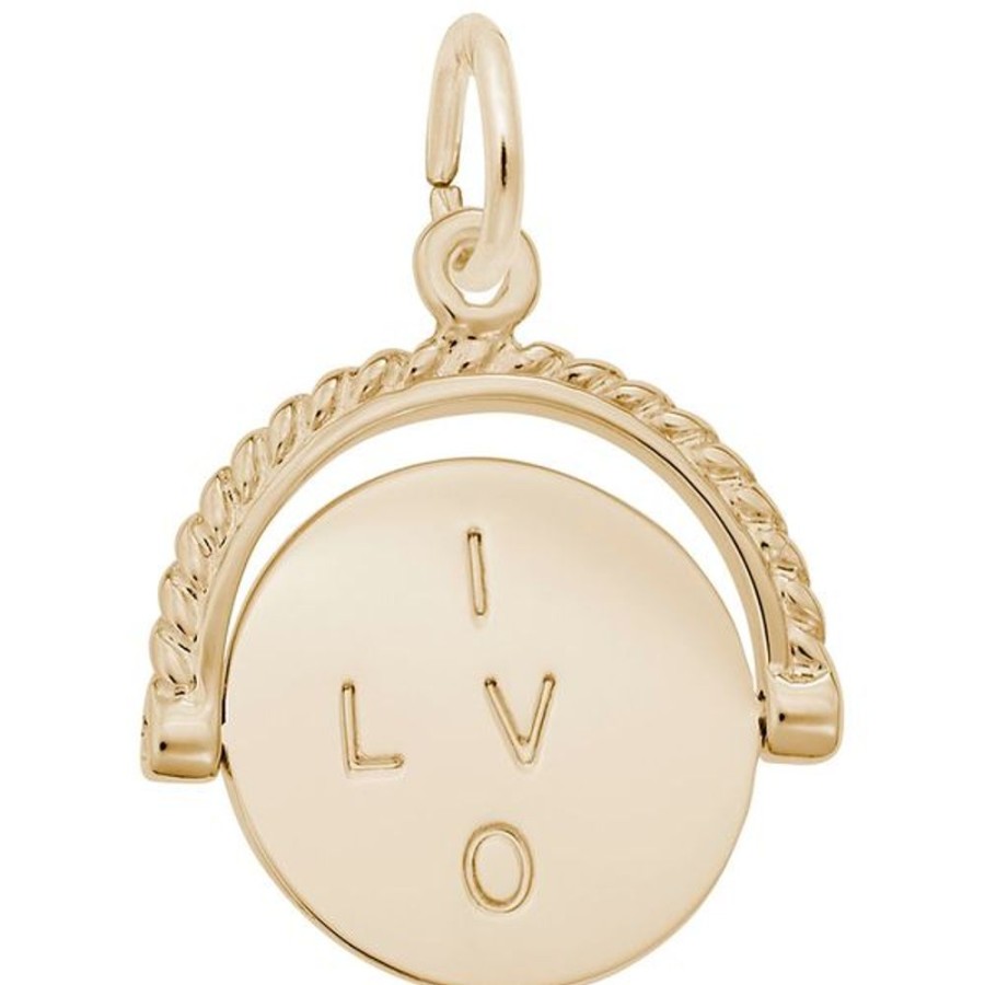 More Jewelry Rembrandt Charms | I Love You Spinner