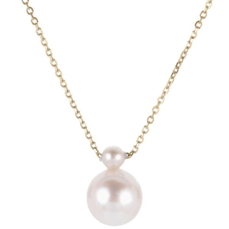 Pearl Jewelry Imperial Pearls | 14Kt Yellow Gold Freshwater Pearl Necklace