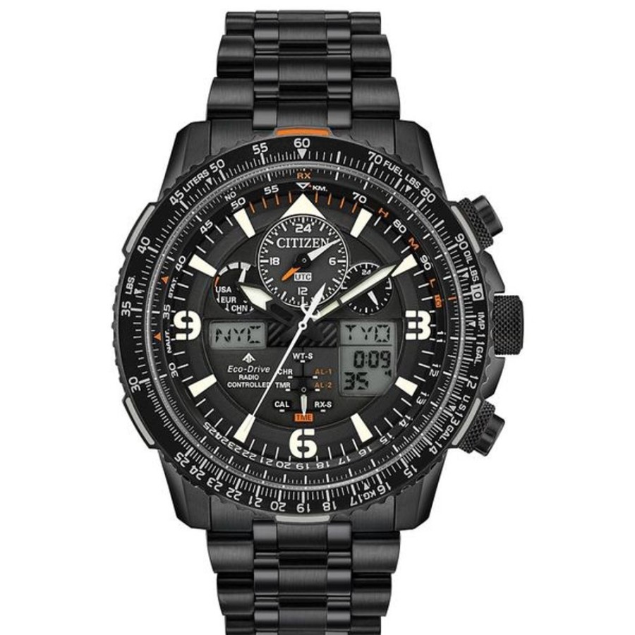 Watches Citizen | Citizen Eco-Drive Promaster Eco Skyhawk Mens Stainless Steel