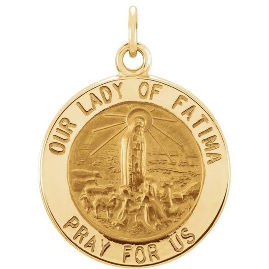 More Jewelry Stuller | Our Lady Of Fatima Medal