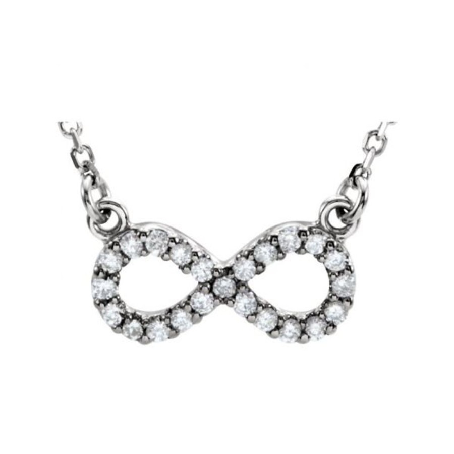 Diamond Jewelry Stuller | Infinity Necklace