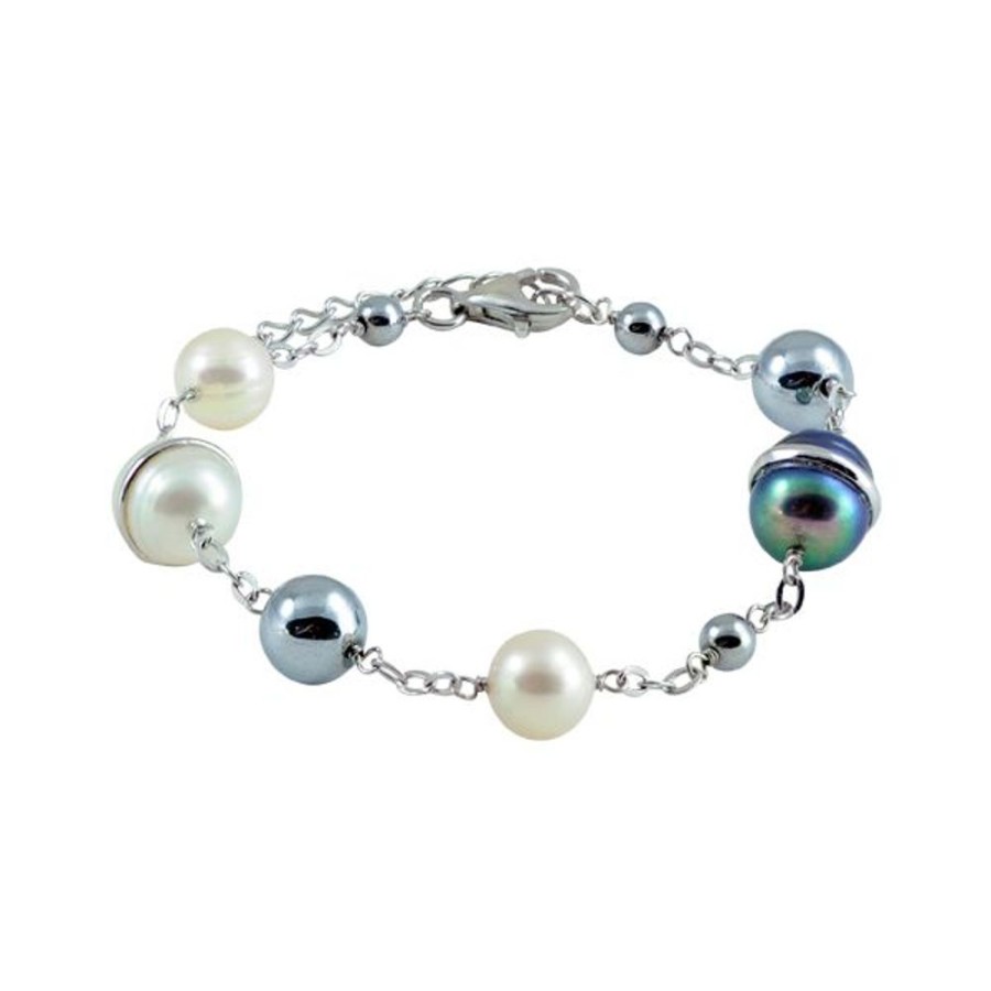 Pearl Jewelry Imperial Pearls | Sterling Silver Freshwater Pearl Bracelet