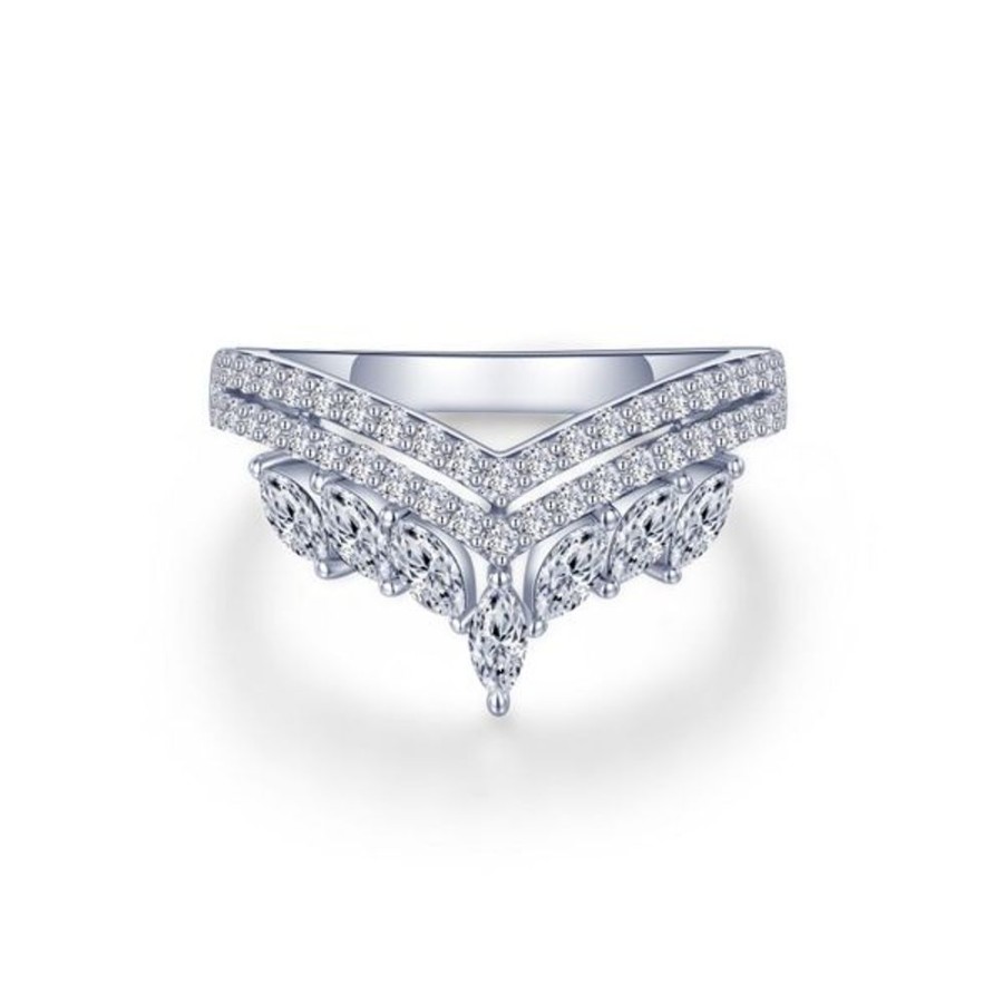 Silver Jewelry Lafonn | Elegant Crown Ring