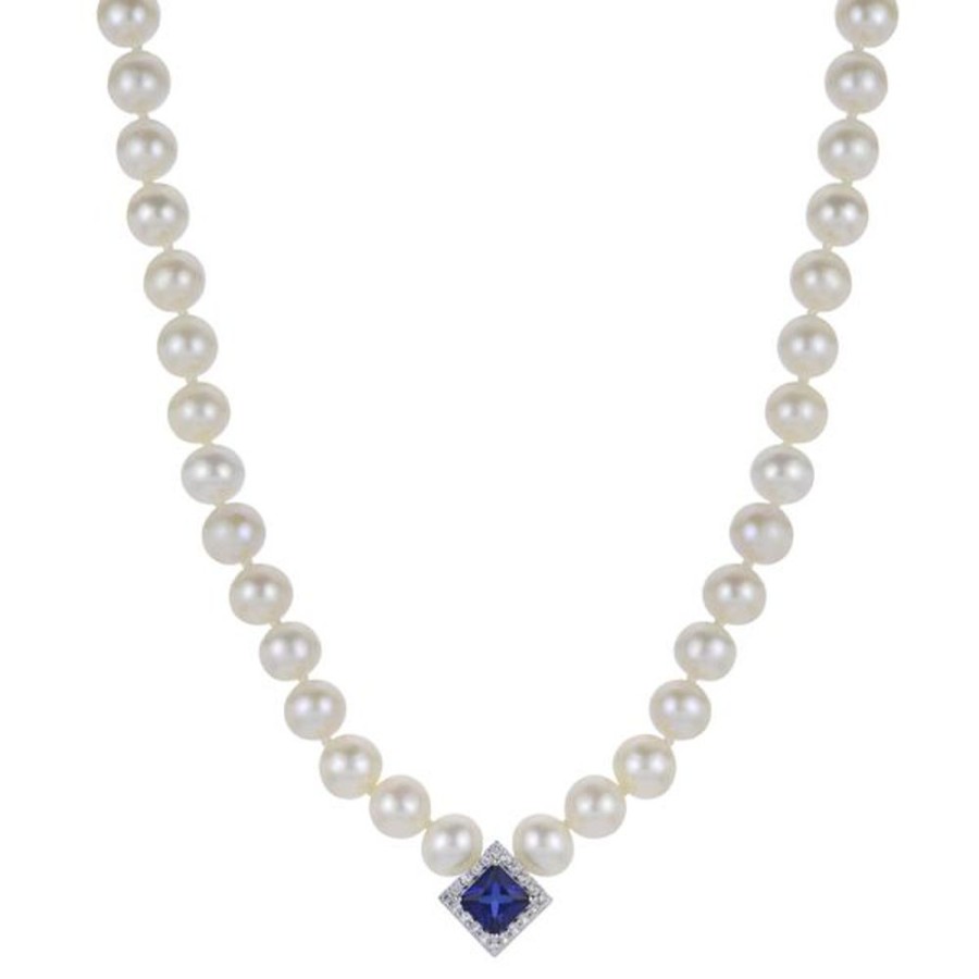 Pearl Jewelry Imperial Pearls | Sterling Silver Freshwater Pearl Necklace