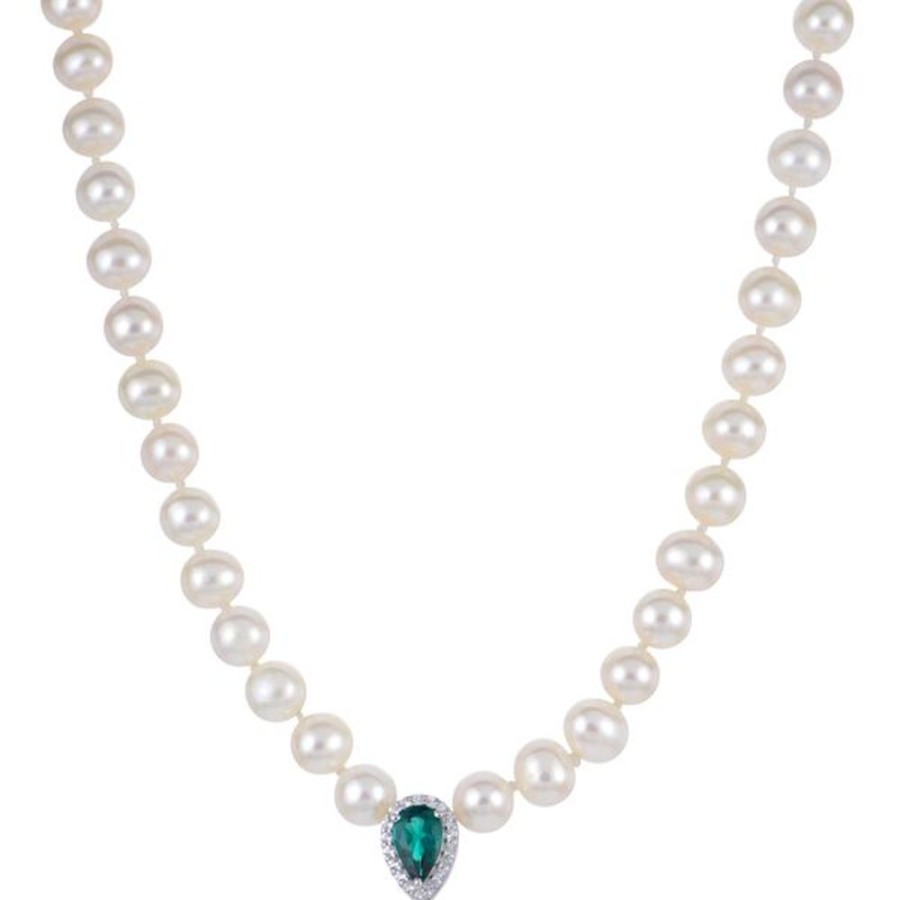 Pearl Jewelry Imperial Pearls | Sterling Silver Freshwater Pearl Necklace