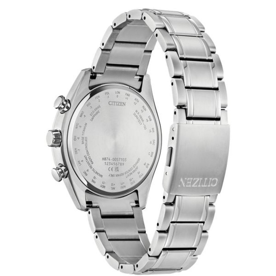 Watches Citizen | Citizen Eco-Drive Sport Luxury Mens Super Titanium