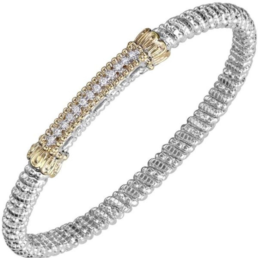 More Jewelry Vahan | Vahan - 14K Gold And Sterling Silver Diamond Bracelet