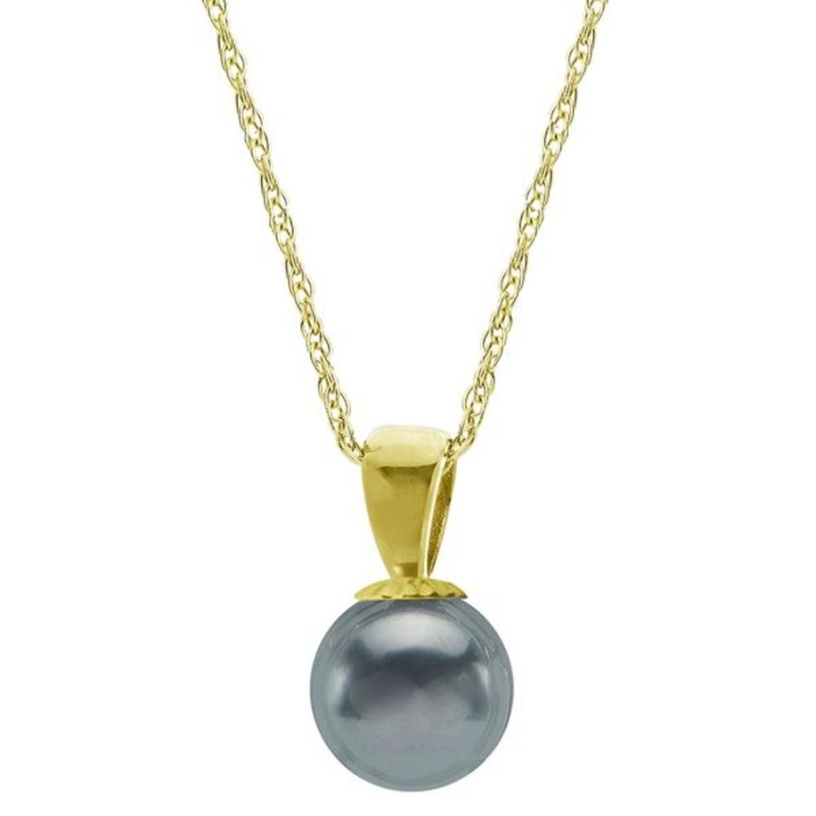 Pearl Jewelry Imperial Pearls | 14Kt Yellow Gold Akoya Pearl Pendant