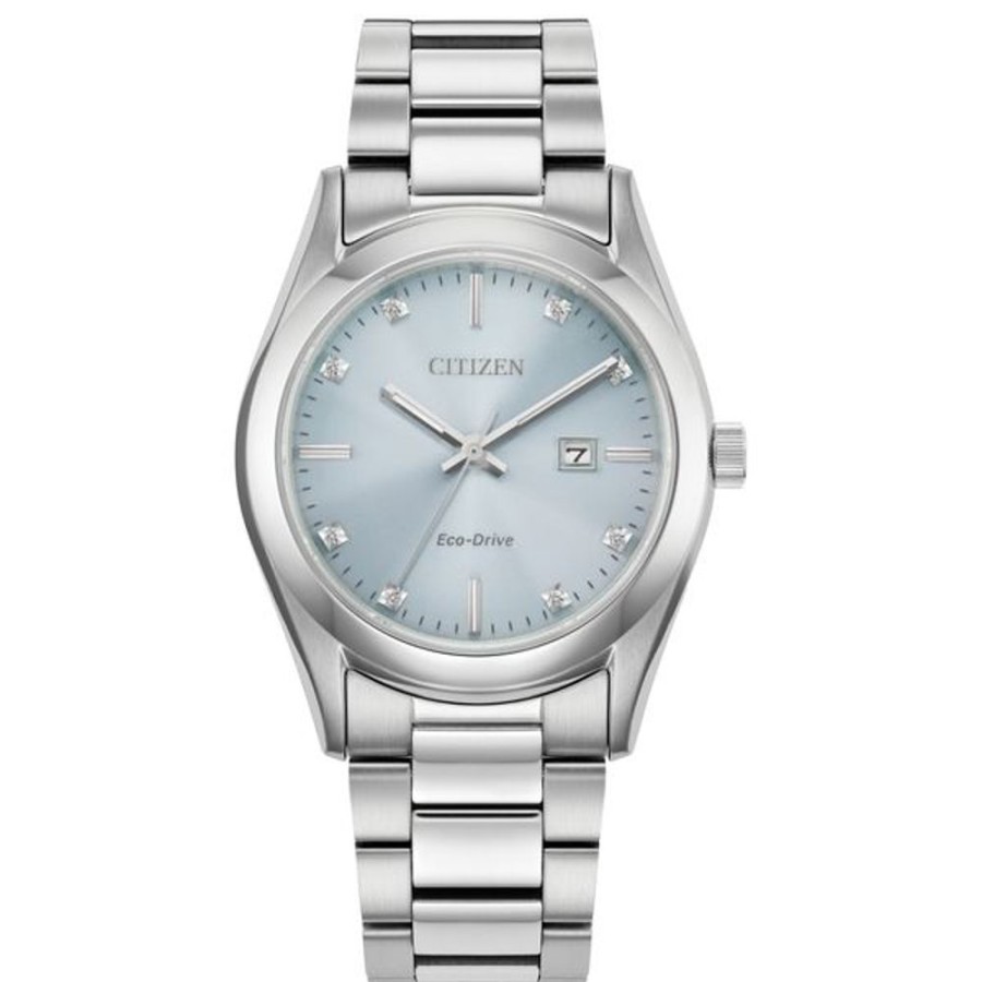 Watches Citizen | Citizen Eco-Drive Sport Luxury Ladies Stainless Steel