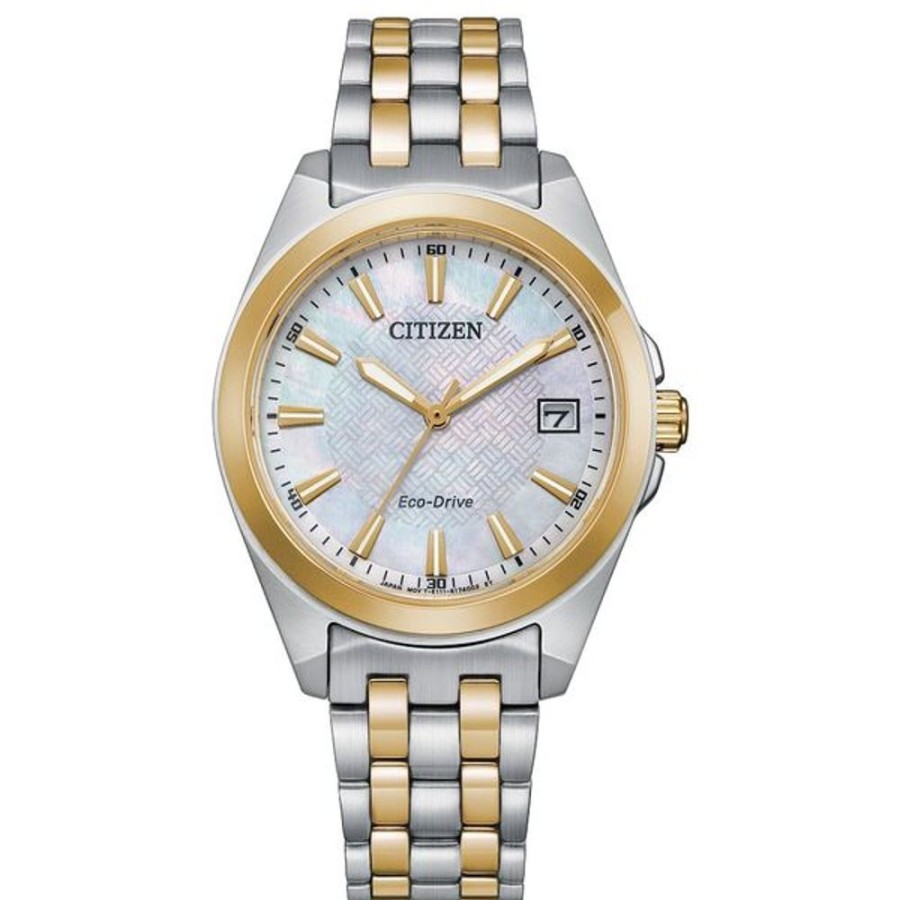 Watches Citizen | Citizen Eco-Drive Dress/Classic Eco Peyten Ladies Stainless Steel