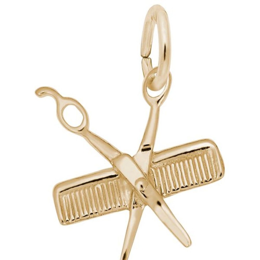 More Jewelry Rembrandt Charms | Comb & Scissors