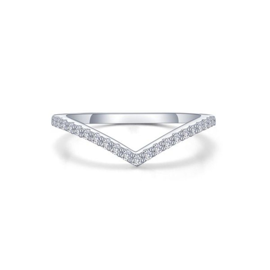 Silver Jewelry Lafonn | Chevron Wave Band