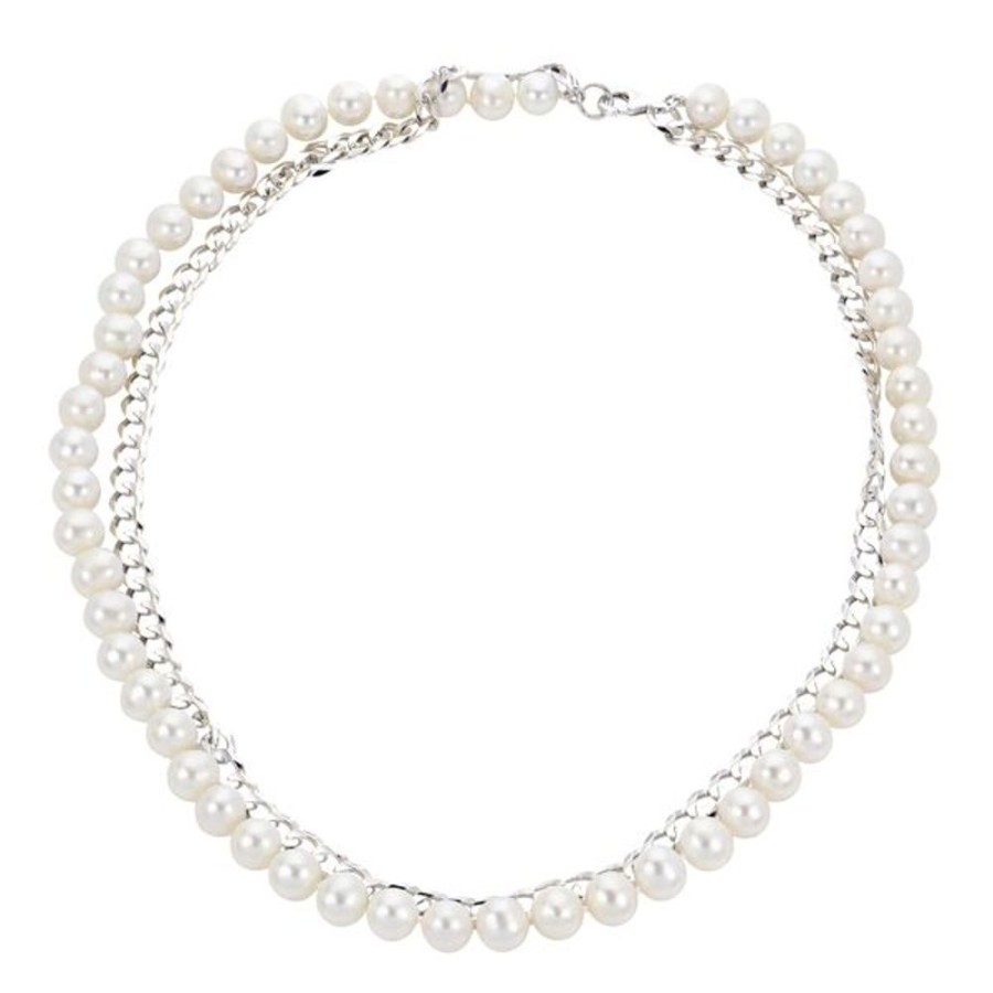 Pearl Jewelry Imperial Pearls | Sterling Silver Freshwater Pearl Necklace