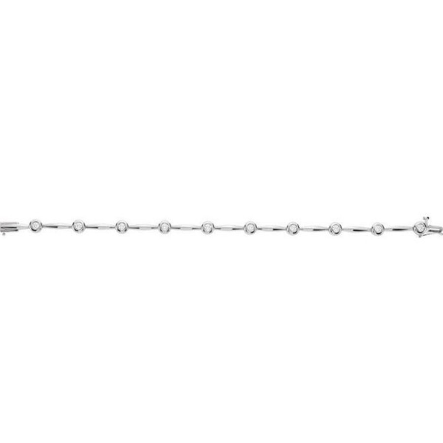 Diamond Jewelry Stuller | Accented Line Bracelet