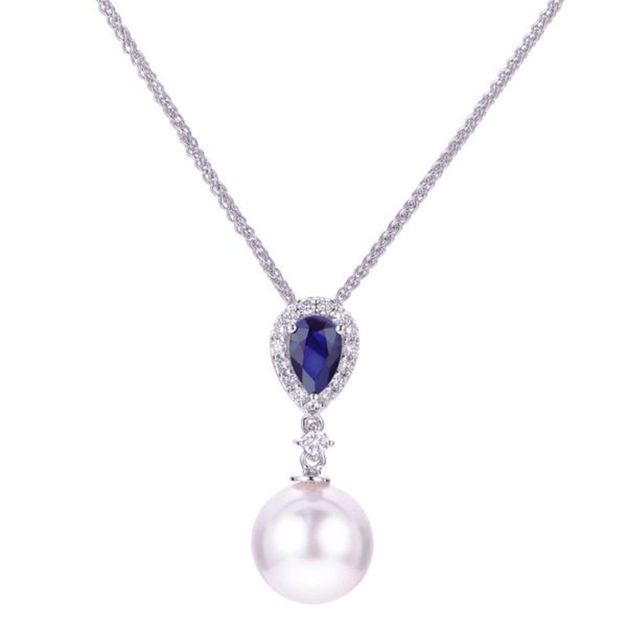 Pearl Jewelry Imperial Pearls | 14Kt White Gold Akoya Pearl Pendant