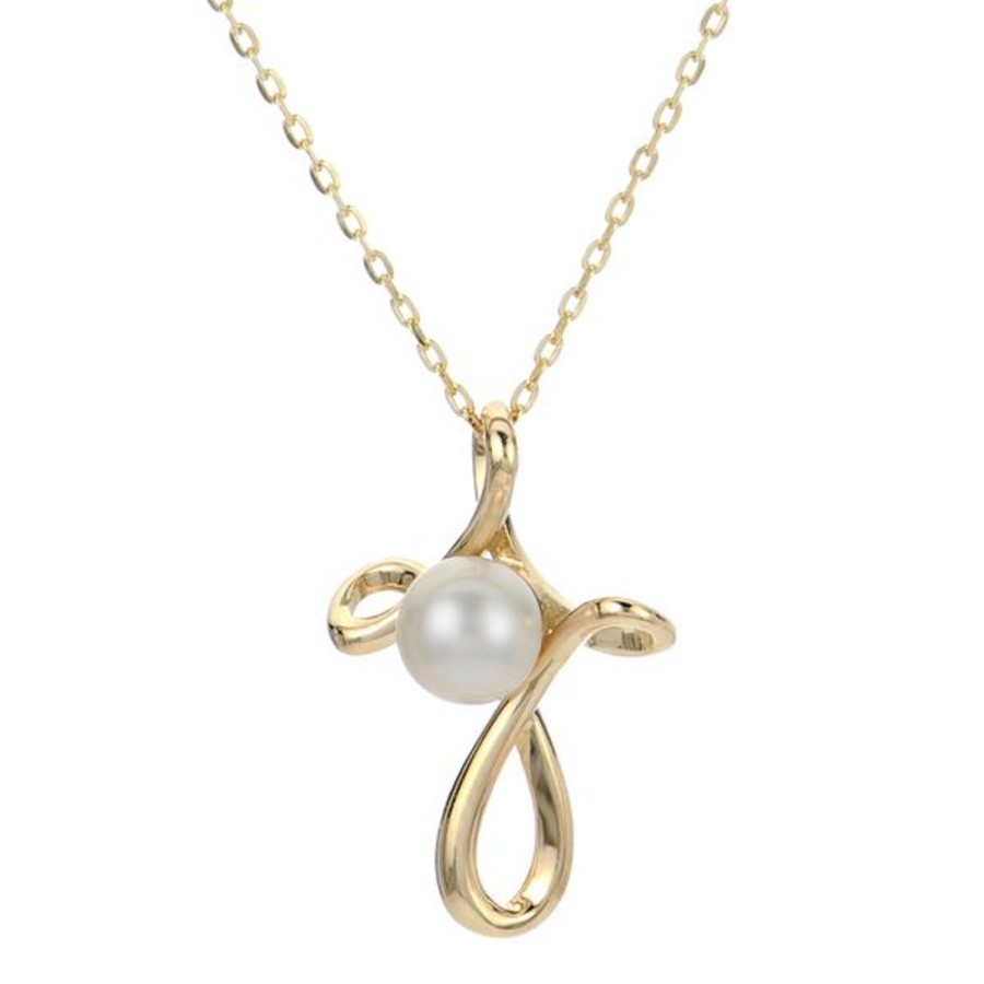 Pearl Jewelry Imperial Pearls | 14Kt Yellow Gold Freshwater Pearl Pendant