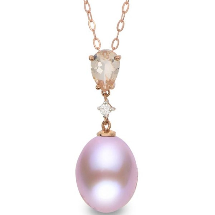 Pearl Jewelry Imperial Pearls | 14Kt Rose Gold Freshwater Pearl Pendant