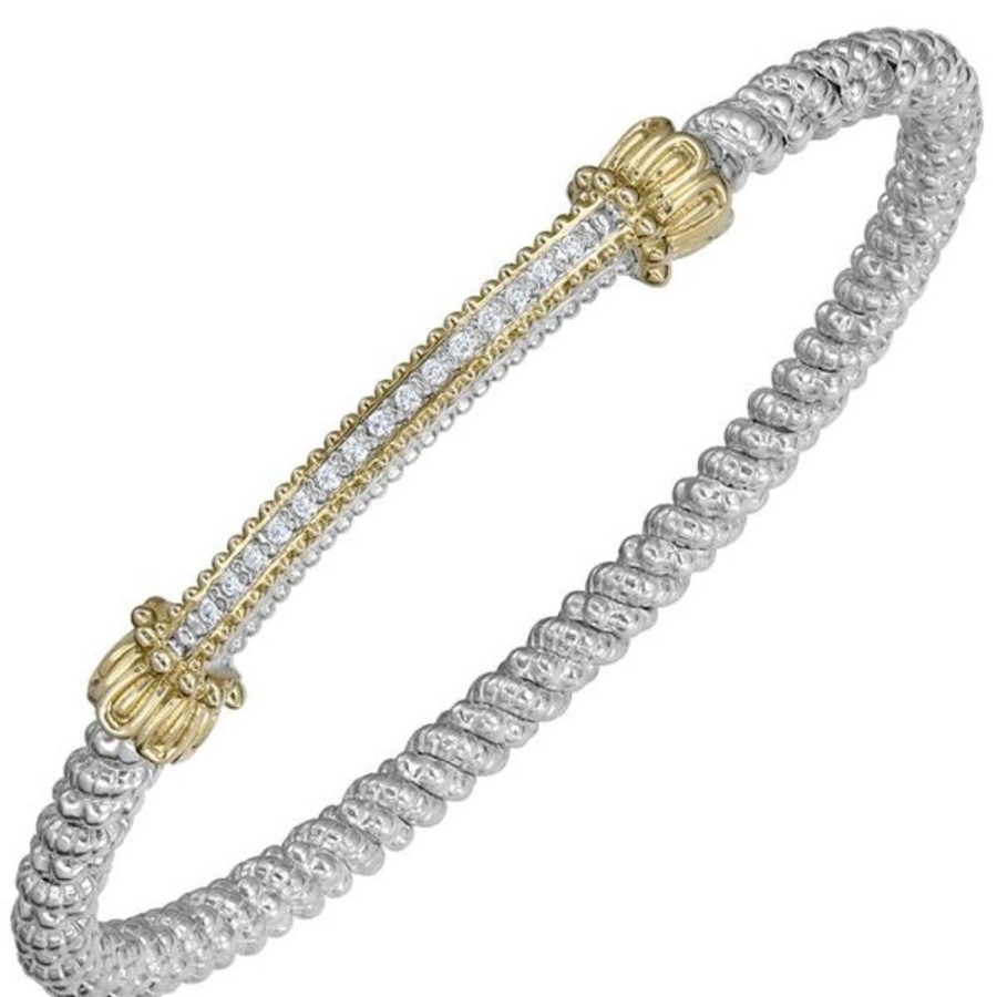 More Jewelry Vahan | Vahan - 14K Gold And Sterling Silver Diamond Bracelet