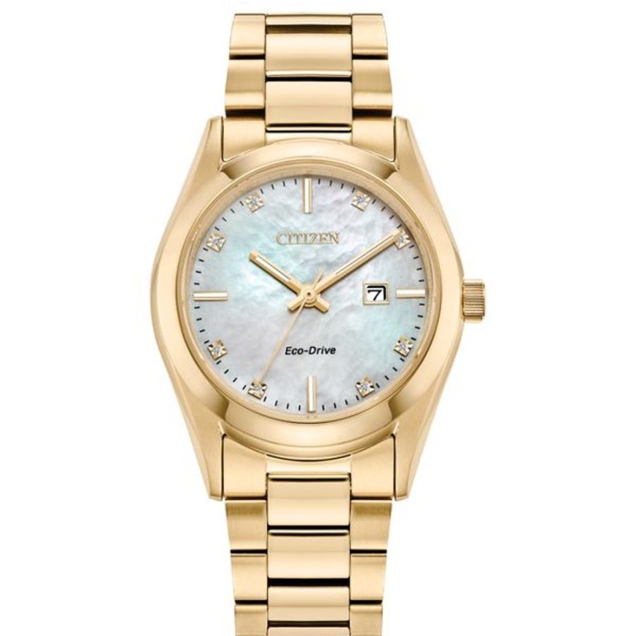 Watches Citizen | Citizen Eco-Drive Sport Luxury Ladies Stainless Steel