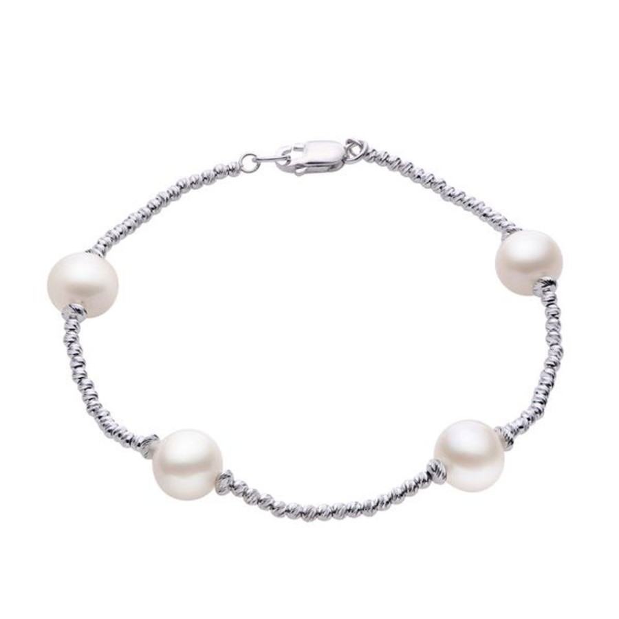 Pearl Jewelry Imperial Pearls | Sterling Silver Freshwater Pearl Bracelet