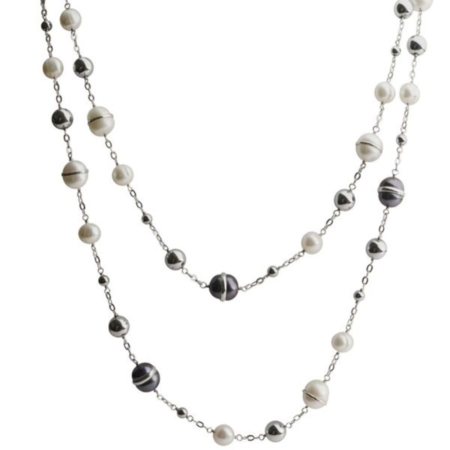 Pearl Jewelry Imperial Pearls | Sterling Silver Freshwater Pearl Necklace