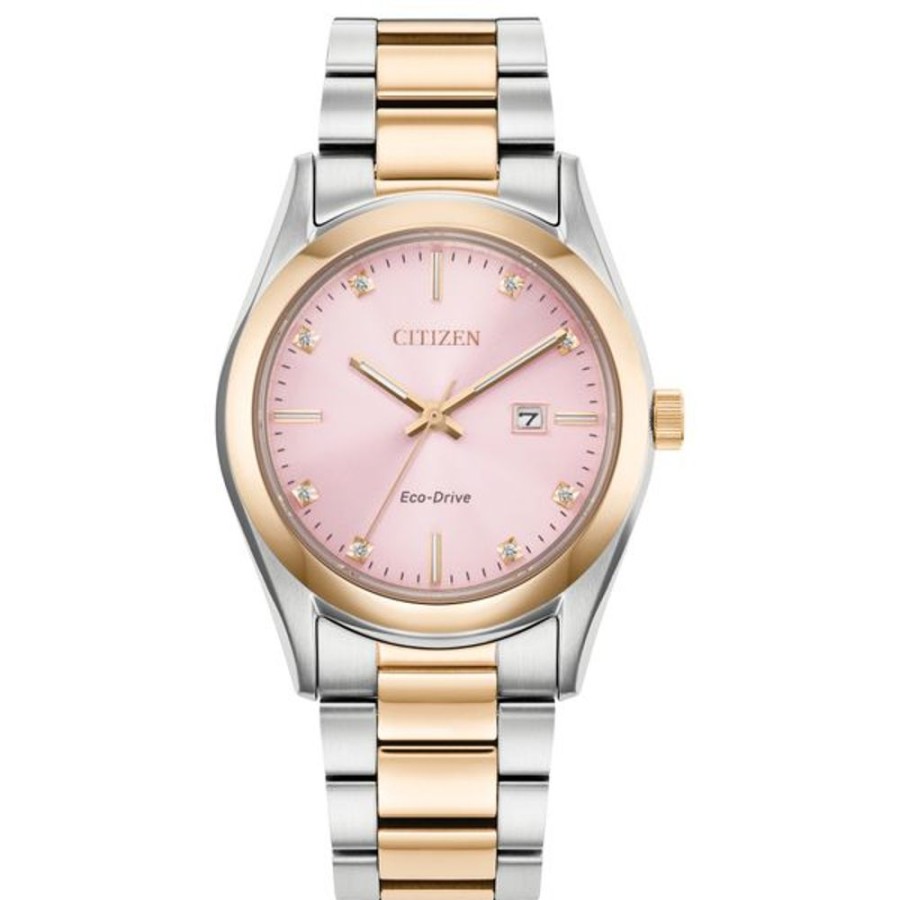 Watches Citizen | Citizen Eco-Drive Sport Luxury Ladies Stainless Steel