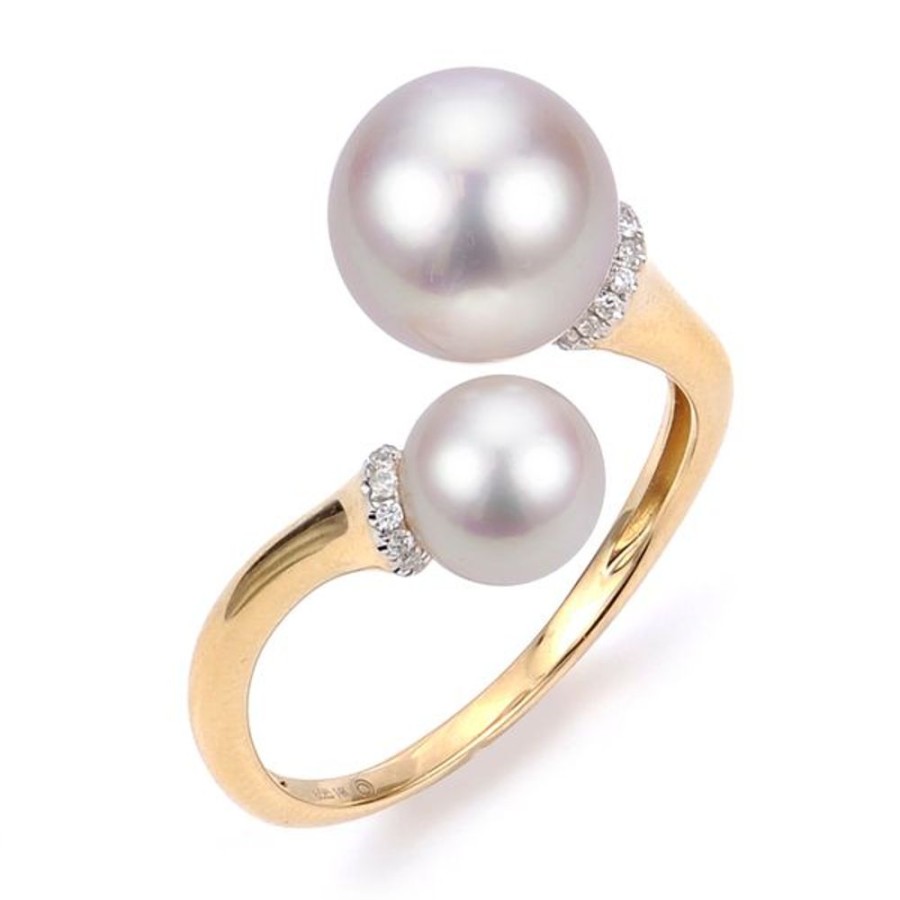 Pearl Jewelry Imperial Pearls | 14Kt Yellow Gold Akoya Pearl Ring