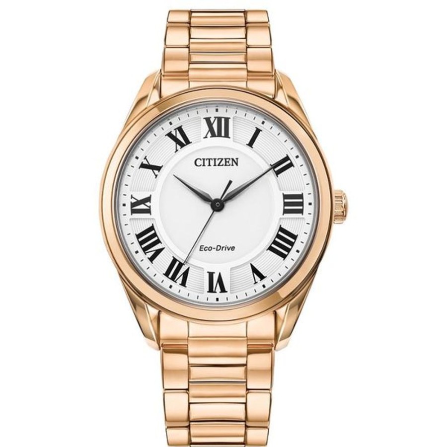 Watches Citizen | Citizen Eco-Drive Dress/Classic Eco Arezzo Ladies Stainless Steel