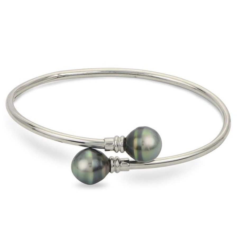 Pearl Jewelry Imperial Pearls | Sterling Silver Tahitian Pearl Bracelet