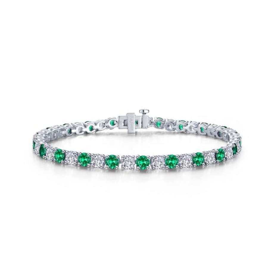 Silver Jewelry Lafonn | 11 Ctw Alternating Tennis Bracelet